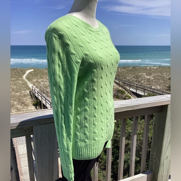 J. Crew Cashmere Cable Knit Sweater - Picture 3 of 10